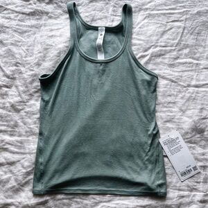 Lululemon Hold Tight Thin Strap Racerback Tank - Palm Court Green - NWT Size 6